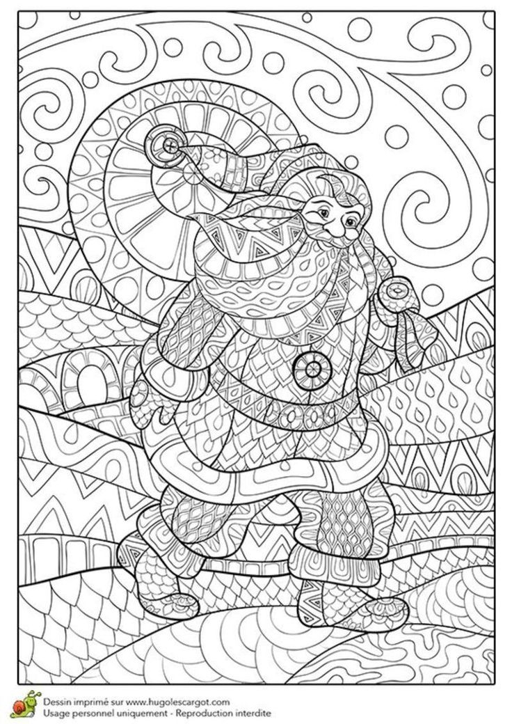 Znalezione Obrazy Dla Zapytania Coloriage Zen Pere Noel encequiconcerne Coloriage Zen,