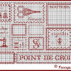 #1 - 1 - Fleur55555 | Point De Croix, Point De Croix Libre, Liserés En encequiconcerne Grille Point De Croix Gratuite Pdf