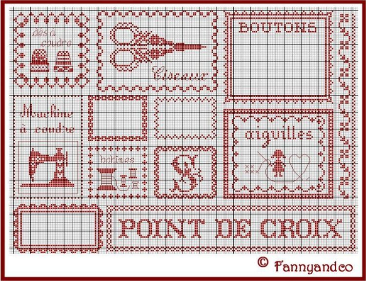 #1 - 1 - Fleur55555 | Point De Croix, Point De Croix Libre, Liserés En encequiconcerne Grille Point De Croix Gratuite Pdf