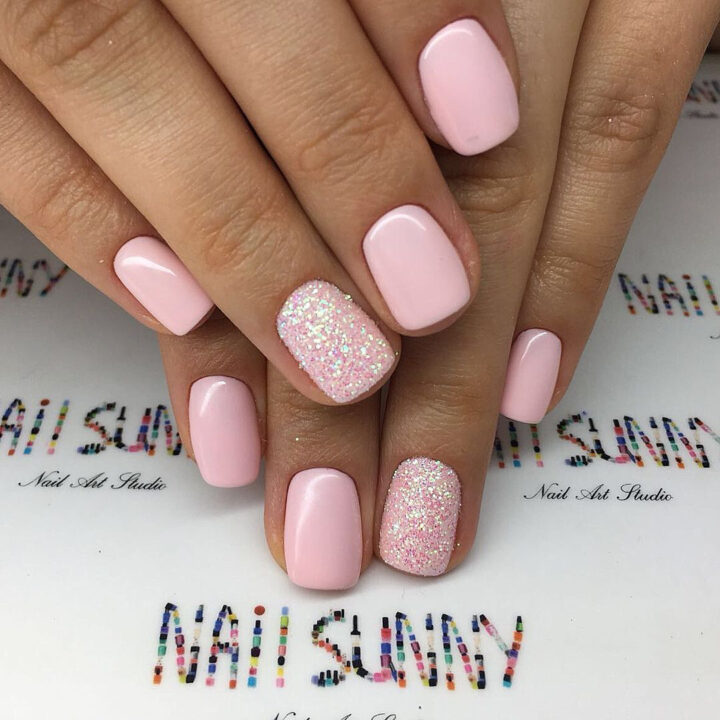 1? 2? 3? 4? 5? 6? 7? 8? #Marblenails | Pink Gel Nails, Short Gel Nails intérieur Ongle Gel Rose