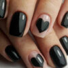1001+ Nails Arts Stupéfiants Pour Une Manucure Originale St-Valentin pour Ongle Gel Noir