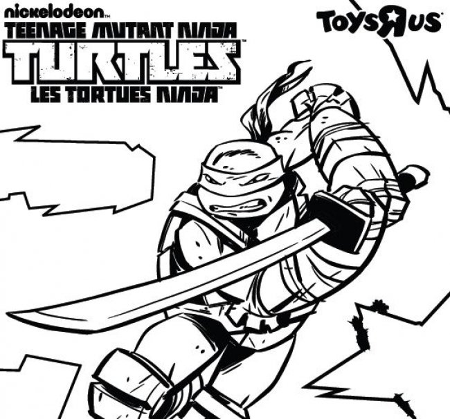 106 Dessins De Coloriage Tortue Ninja À Imprimer Sur Laguerche - Page 2 tout Tortues Ninja À Colorier