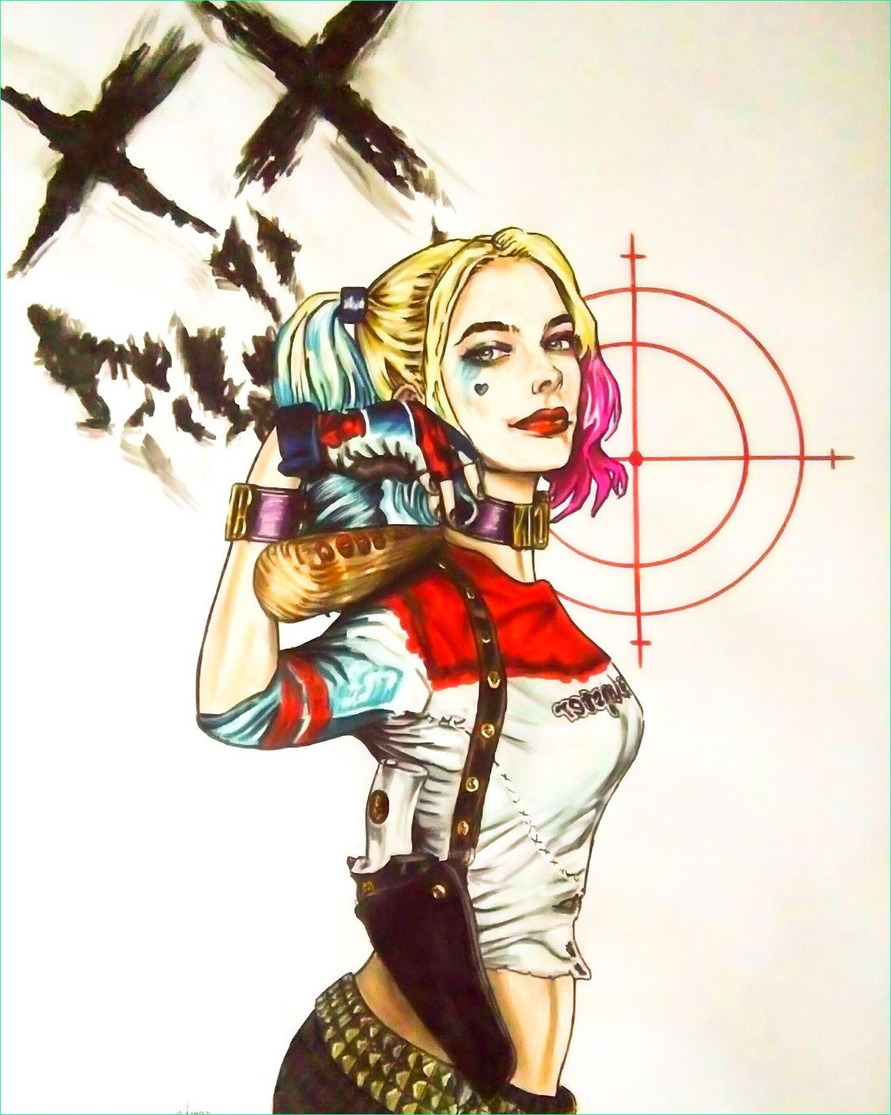 11 Beau De Dessin Harley Quinn A Colorier Galerie - Coloriage intérieur Dessin Harley Quinn