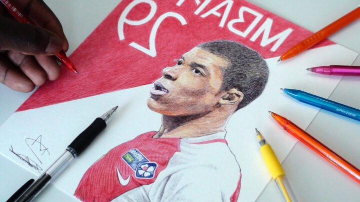 11 Meilleur De Dessin De Kylian Mbappe Photos - Coloriage dedans Dessin Mbappe Facile