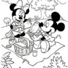 11 Meilleur De Mickey Et Minnie Amoureux Stock - Coloriage destiné Mickey Et Minnie À Colorier