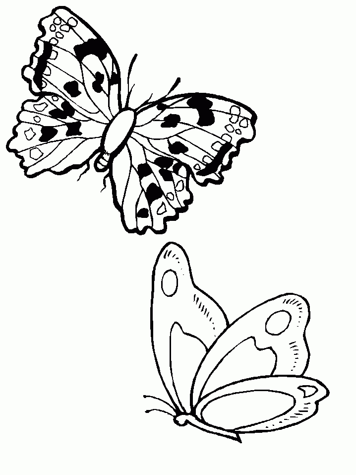 110 Dessins De Coloriage Papillon À Imprimer Sur Laguerche - Page 4 avec Dessin Papillon À Imprimer