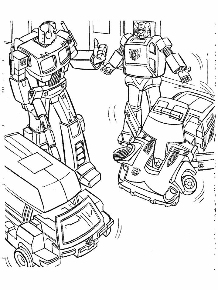 135 Dessins De Coloriage Transformers À Imprimer Sur Laguerche - Page 8 à Transformers Coloriage