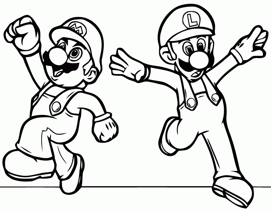 138 Dessins De Coloriage Mario Bros À Imprimer Sur Laguerche - Page 2 concernant Mario À Imprimer