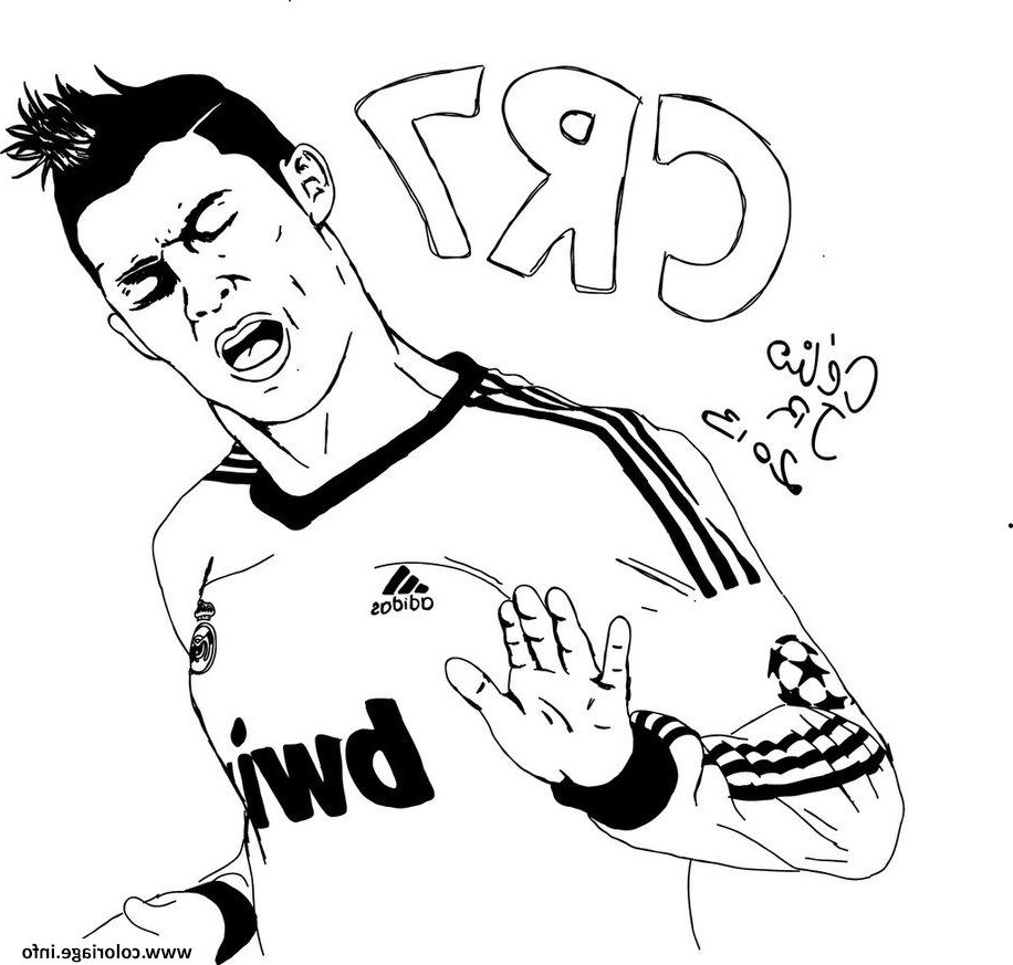 15 Inspirant De Dessin Cristiano Ronaldo Images - Coloriage intérieur Dessin Ronaldo A Imprimer