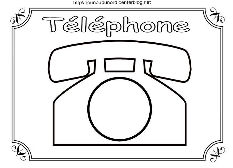 15 Precious Coloriage De Telephone Images - Coloriage destiné Coloriage Telephone À Imprimer