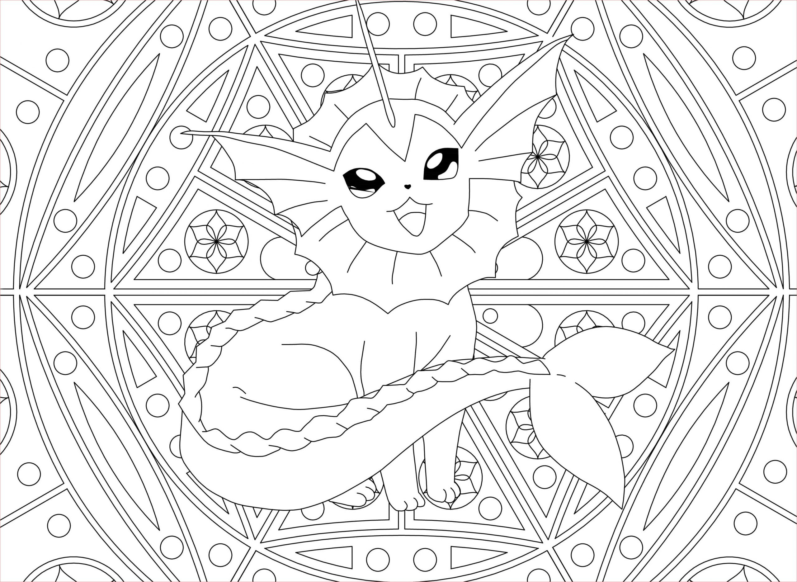 15 Quoet Coloriage Mandala Pokemon Stock - Coloriage tout Coloriage Pokemon Mandala
