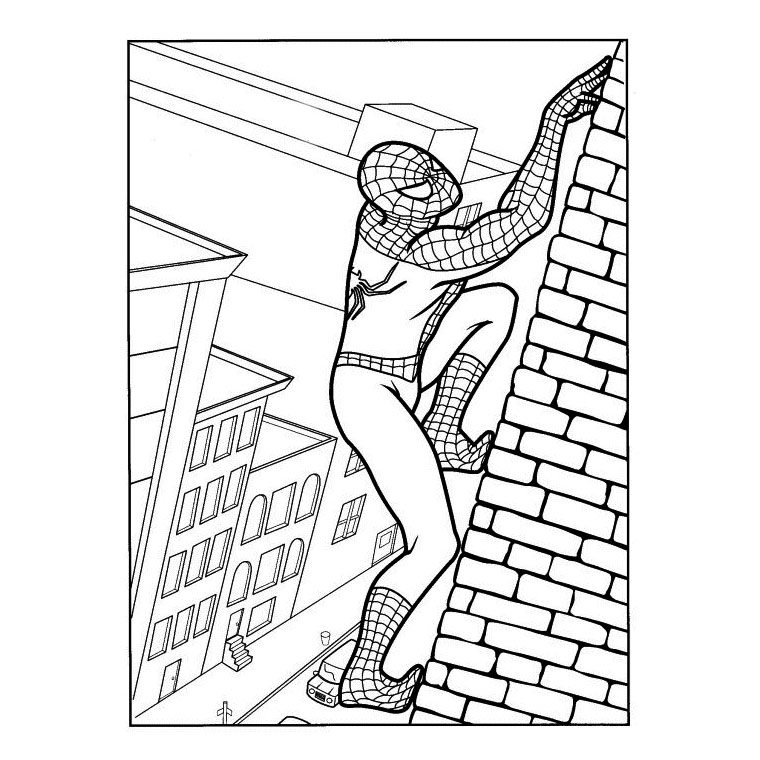 167 Dessins De Coloriage Spiderman À Imprimer Sur Laguerche - Page 1 encequiconcerne Dessin Spiderman À Colorier