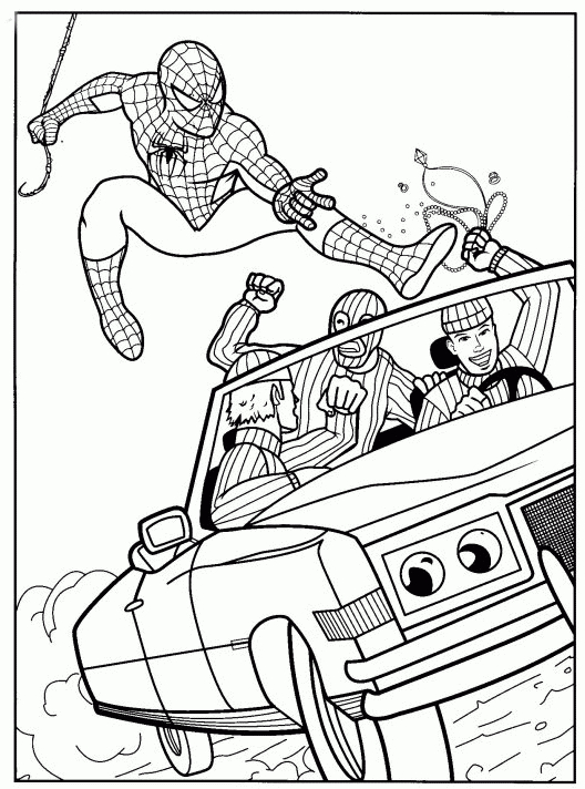 167 Dessins De Coloriage Spiderman À Imprimer Sur Laguerche - Page 10 dedans Dessins Spiderman A Imprimer