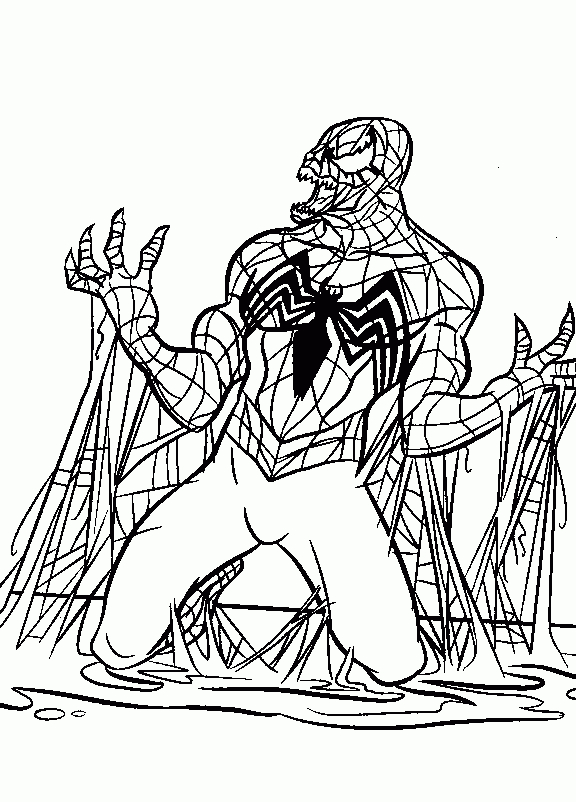 167 Dessins De Coloriage Spiderman À Imprimer Sur Laguerche - Page 2 tout Dessins Spiderman A Imprimer
