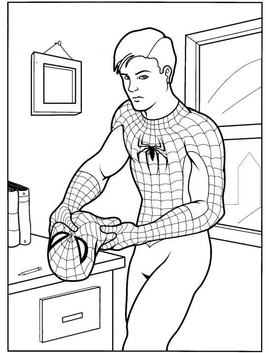 167 Dessins De Coloriage Spiderman À Imprimer Sur Laguerche - Page 9 serapportantà Coloriage Spider Man A Imprimer