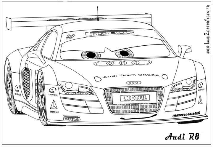 22 Dessins De Coloriage Audi À Imprimer Sur Laguerche - Page 2 tout Coloriage Audi