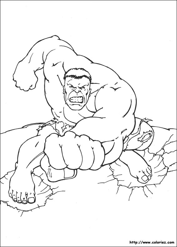 223 Dessins De Coloriage Hulk À Imprimer Sur Laguerche - Page 8 concernant Hulk Dessin A Imprimer