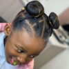 25 Idées De Coiffures Afro Pour Petites Filles | Coiffures Pour Enfant dedans Coiffure Africaine Fillette