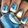 30 Idées De Nail-Art Parfaites Pour L'Hiver | Penguin Nails, Holiday à Idee Ongle Hiver