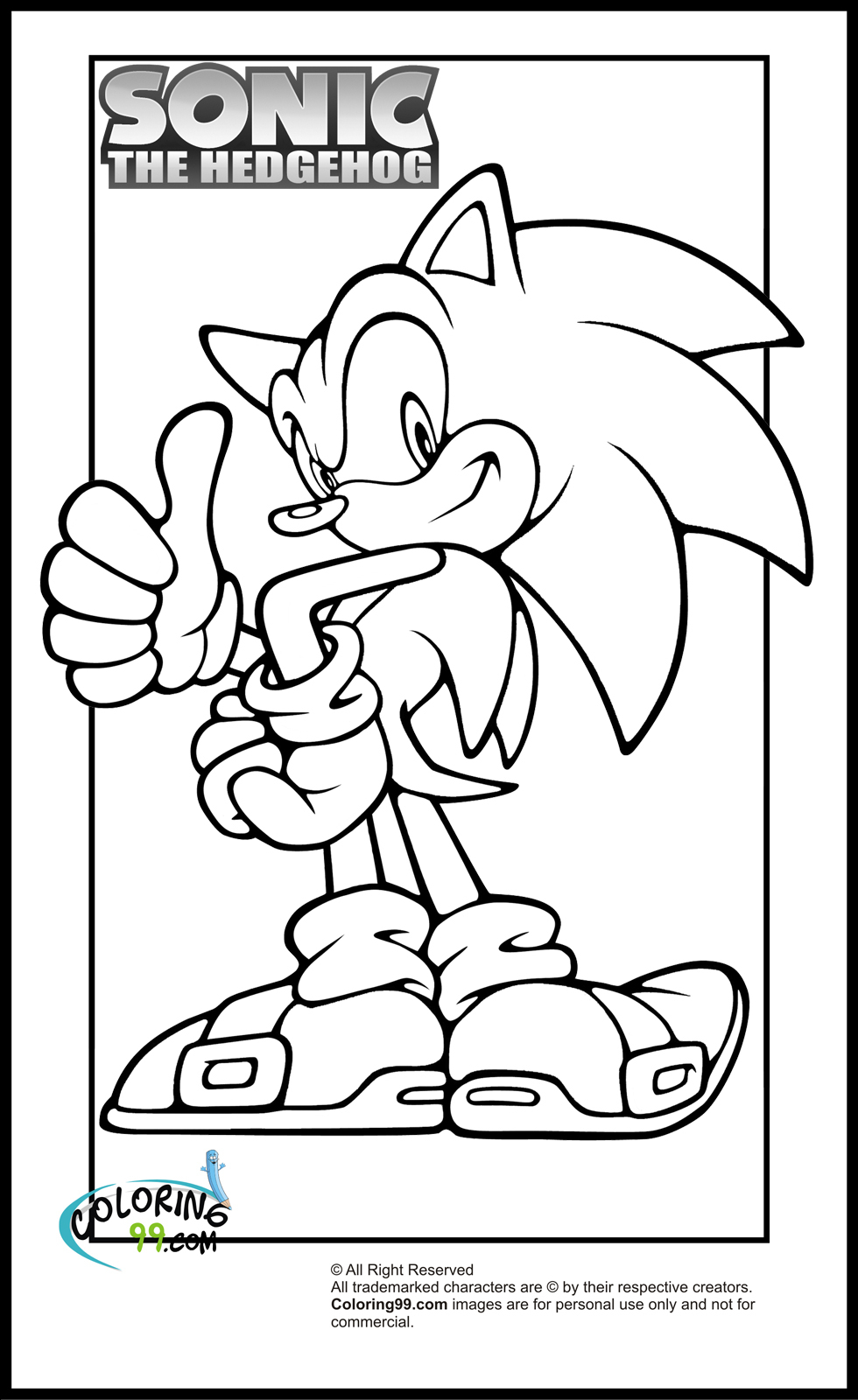 32 Dessins De Coloriage Super Sonic À Imprimer Sur Laguerche - Page 3 destiné Coloriage Super Sonic À Imprimer