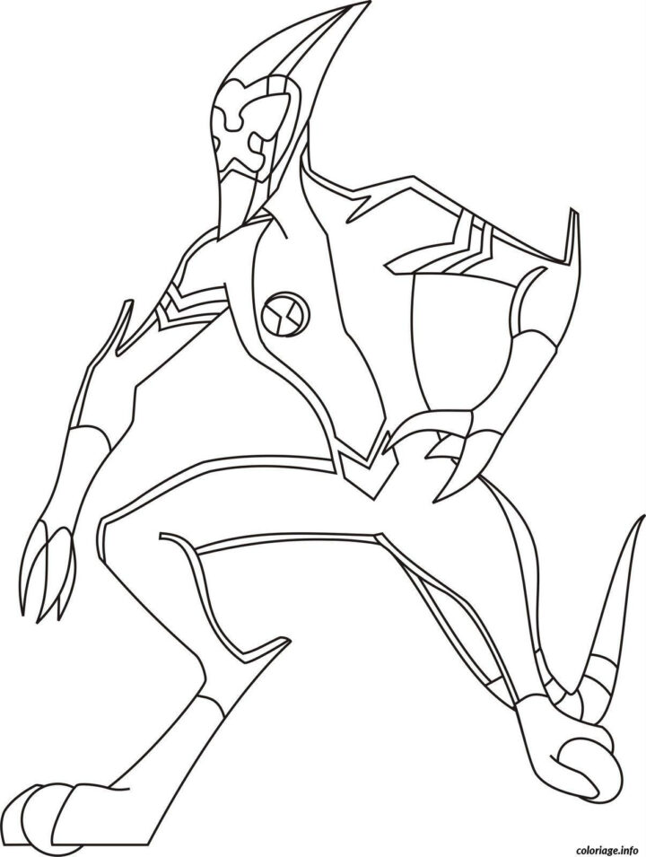 38 Coloriage Imprimer Ben 10 | Ben 10 Para Colorir, Desenho Do Ben avec Coloriages Ben 10