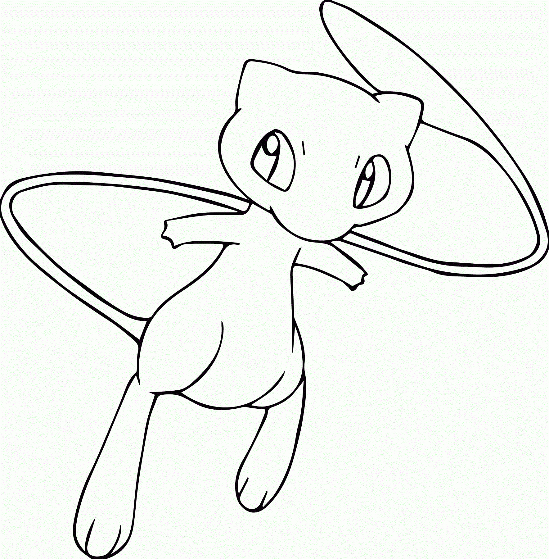 45+ Nice Pict Mew Pokemon Coloring Pages / Famous Pokemon Coloring Red avec Dessin Pokemon Mew