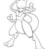 5 Desenhos Do Mewtwo Para Baixar, Imprimir, Colorir E Pintar - Desenhos encequiconcerne Pokemon Mewtwo Dessin