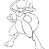 5 Desenhos Do Mewtwo Para Baixar, Imprimir, Colorir E Pintar - Desenhos pour Dessin Pokémon Mew