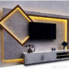 50 Idées Inspirantes De Mur De Télévision 8 Wall Unit Designs, Living concernant Deco Mur Tv Bois