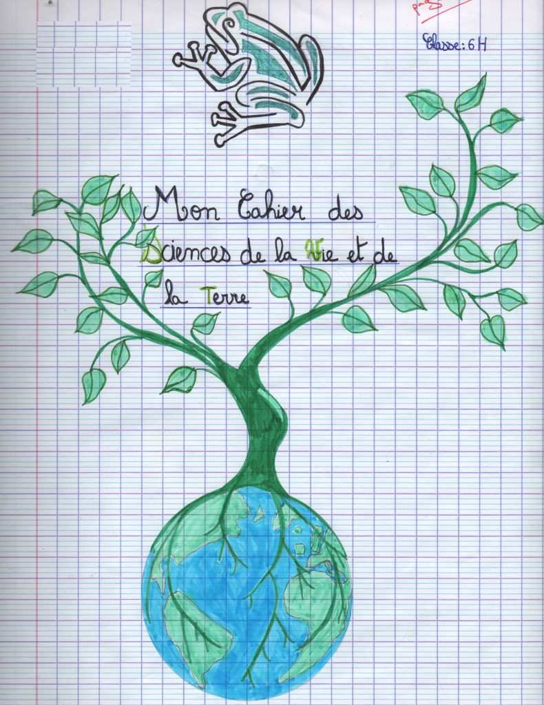 6Eme 2 | Vive Les Svt ! Les Sciences De La Vie Et De La Terre Au encequiconcerne Page De Garde Science