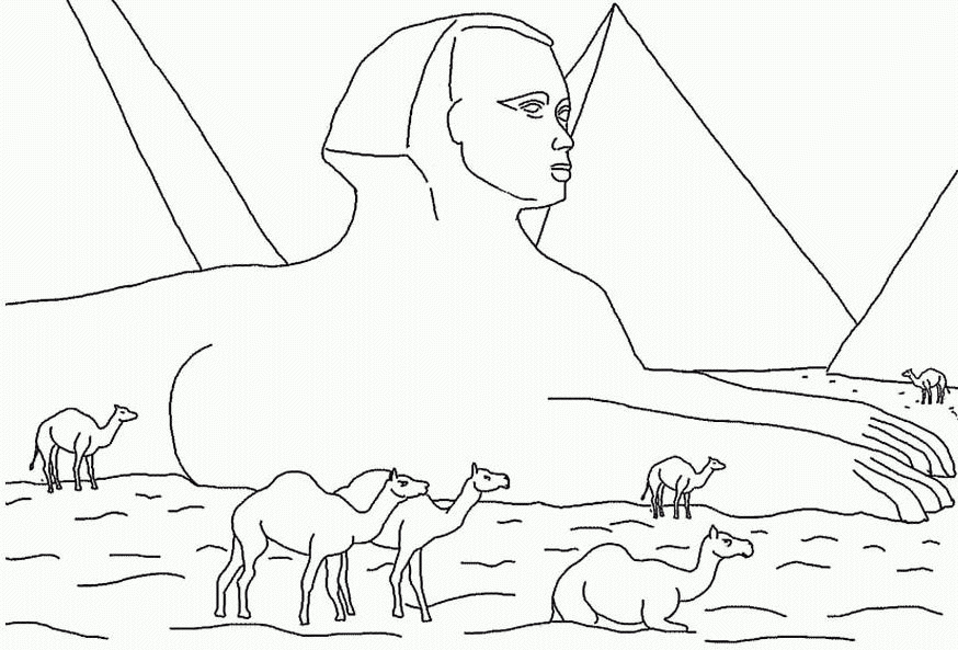 75 Dessins De Coloriage Égypte À Imprimer Sur Laguerche - Page 6 concernant Coloriage Pyramides