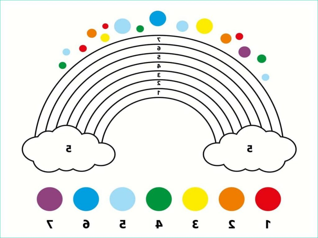 8 Luxe De Arc En Ciel À Imprimer Image - Coloriage : Coloriage destiné Arc En Ciel À Imprimer