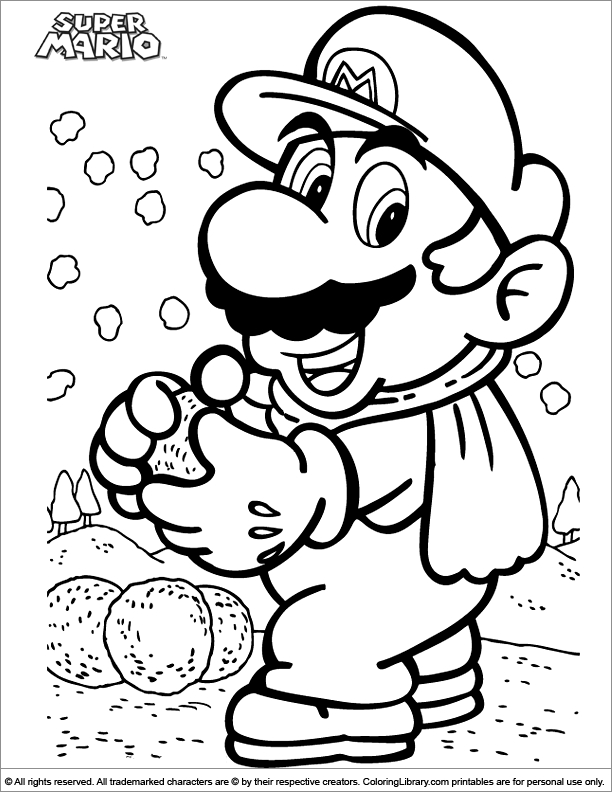 80 Dessins De Coloriage Super Mario Bros À Imprimer Sur Laguerche destiné Dessin Mario A Imprimer
