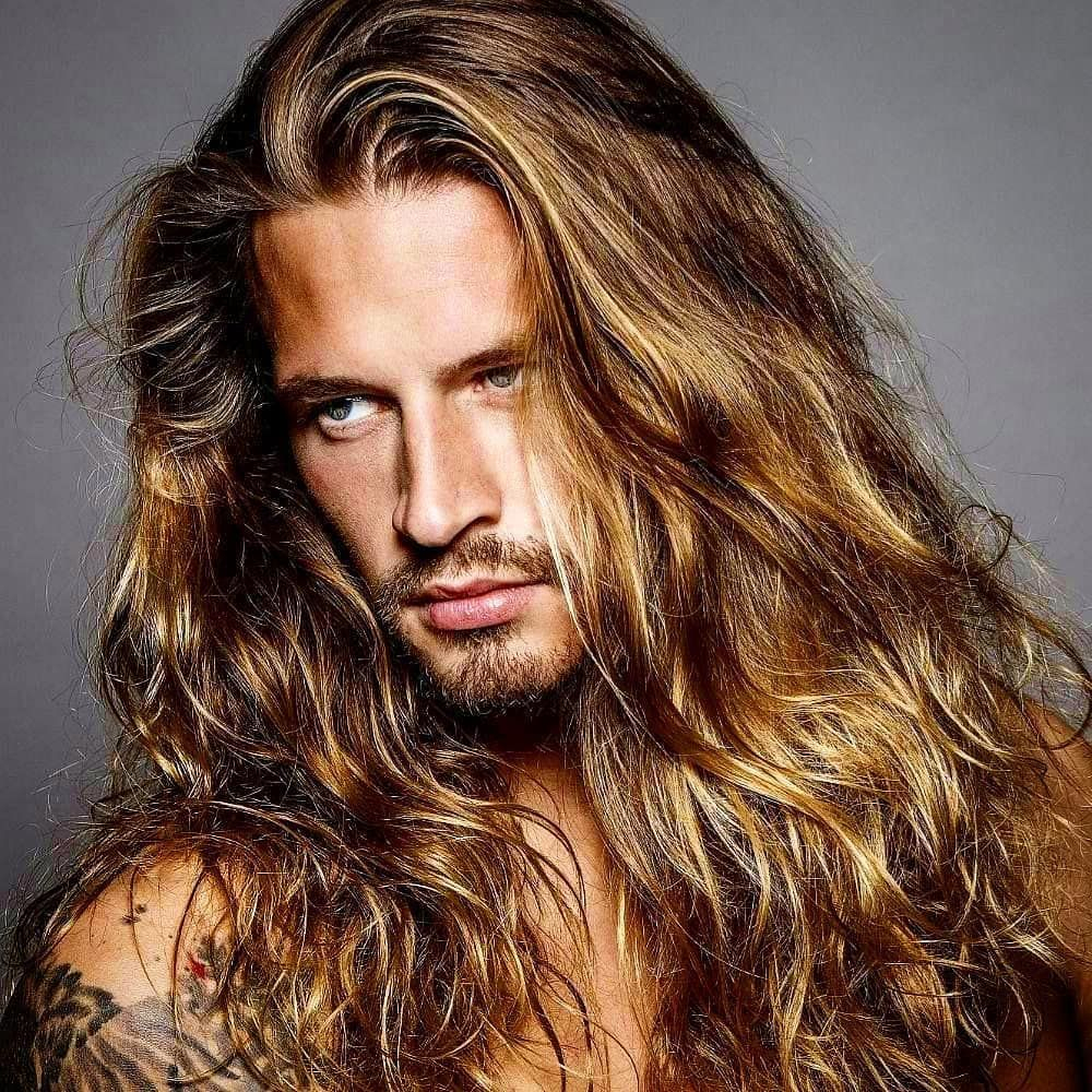 889 Likes, 23 Comments - Longhair/Men/Beards (@Longhairedfantasy) On dedans Coupe Pour Homme Cheveux Long