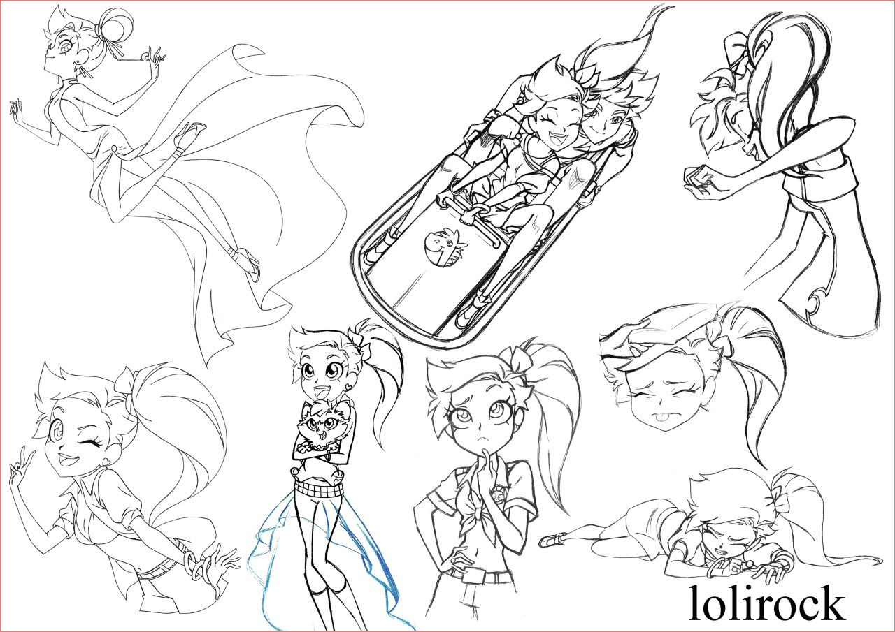 9 Incroyable Coloriage Lolirock Stock - Coloriage pour Coloriage À Imprimer Lolirock