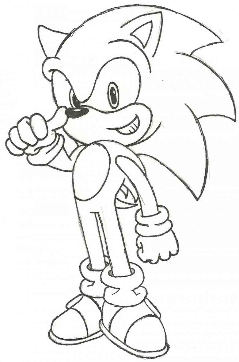 97 Dessins De Coloriage Sonic À Imprimer Sur Laguerche - Page 10 destiné Sonic A Colorier