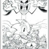 97 Dessins De Coloriage Sonic À Imprimer Sur Laguerche - Page 2 dedans Dessin Sonic À Imprimer