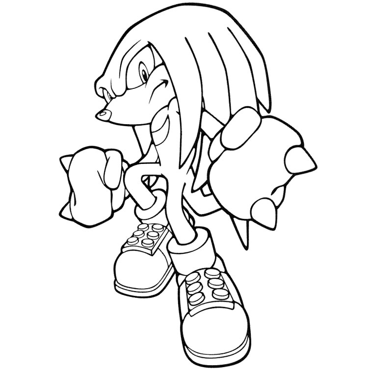 97 Dessins De Coloriage Sonic À Imprimer Sur Laguerche - Page 6 pour Dessin Sonic 2 À Imprimer