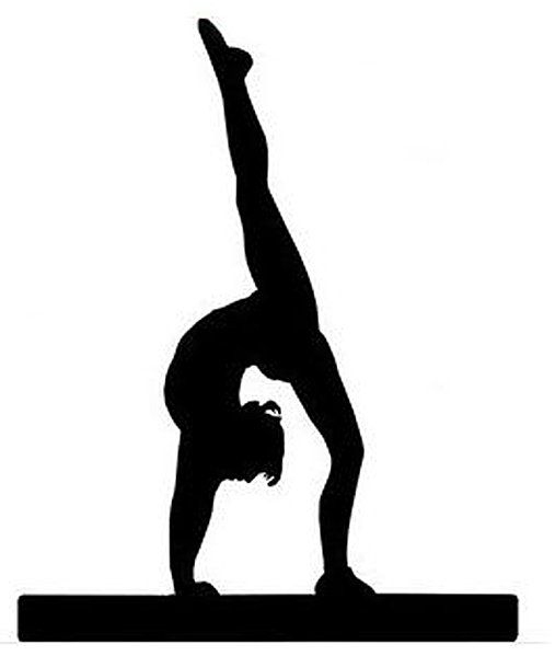 Afficher L'Image D'Origine | Gymnastics, Silhouette, Gymnastics Beam dedans Dessin A Imprimer Gymnastique