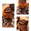 #Africain #Coiffure #Collées #Cheveux #Nattes #Colles #Homme # avec Nattes Collées Homme