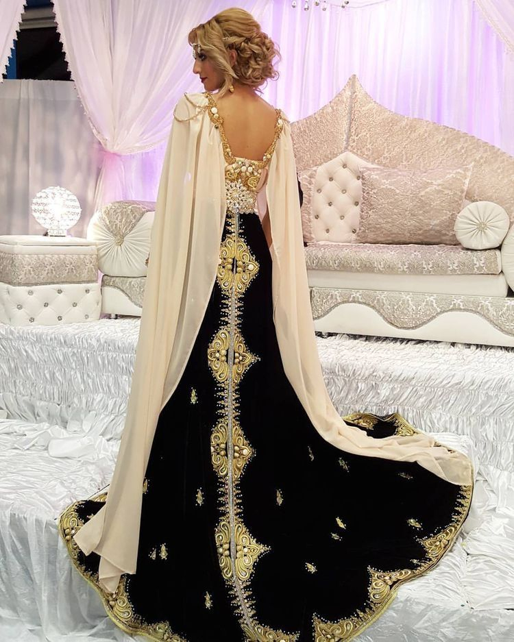 Algerian Fashion Stylish Dresses, Elegant Dresses, Nice Dresses intérieur Robe Orientale Mariage