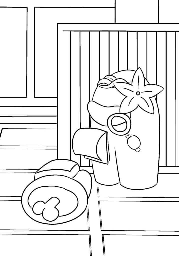Among Us Cutie With Wings Coloring Page - Free Printable Coloring Pages avec Among Us A Colorier