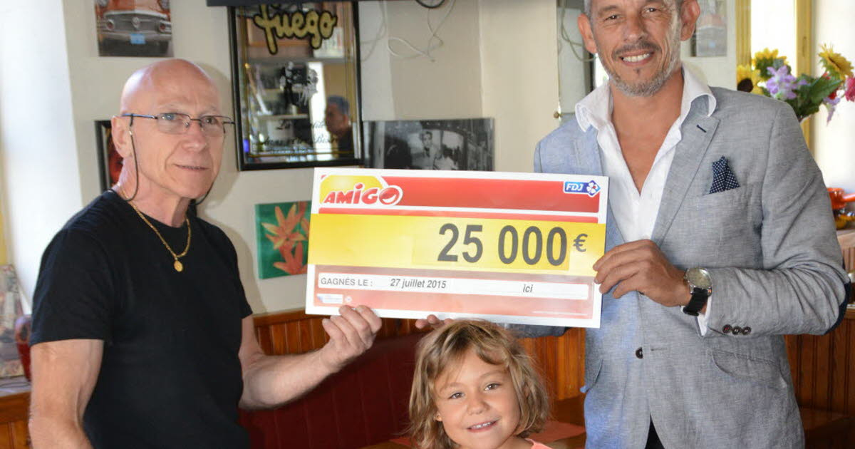 Autun. 25.000 € Gagnés Au Jeu De Tirage Amigo De La Fdj pour Les 50 Derniers Tirages Amigo