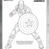 Avengers Captain America Coloring Page | Disney Movies à Coloriage Captaine America