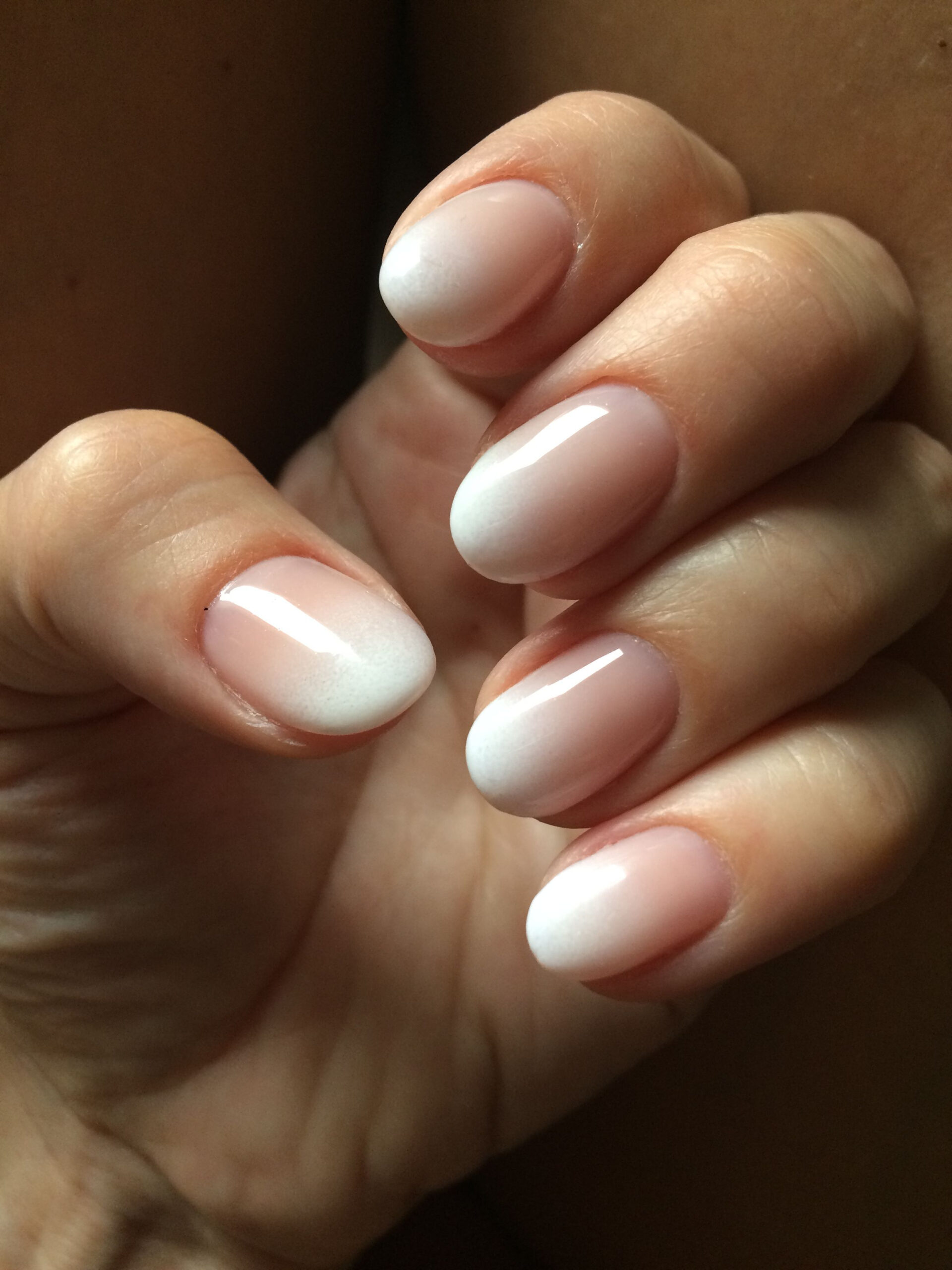 Baby Boomer Nails Round Nails, Oval Nails, Ombre Nails, Metallic Nails dedans Ongles Baby Boomer Couleur