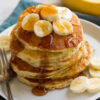 Banana Pancakes Recipe - Cooking Classy encequiconcerne Pancake Banane Bebe