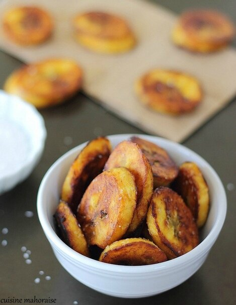 Bananes Plantains Mûres Frites - Matavy Cuisine Mahoraise tout Banane Plantain Recette Antillaise