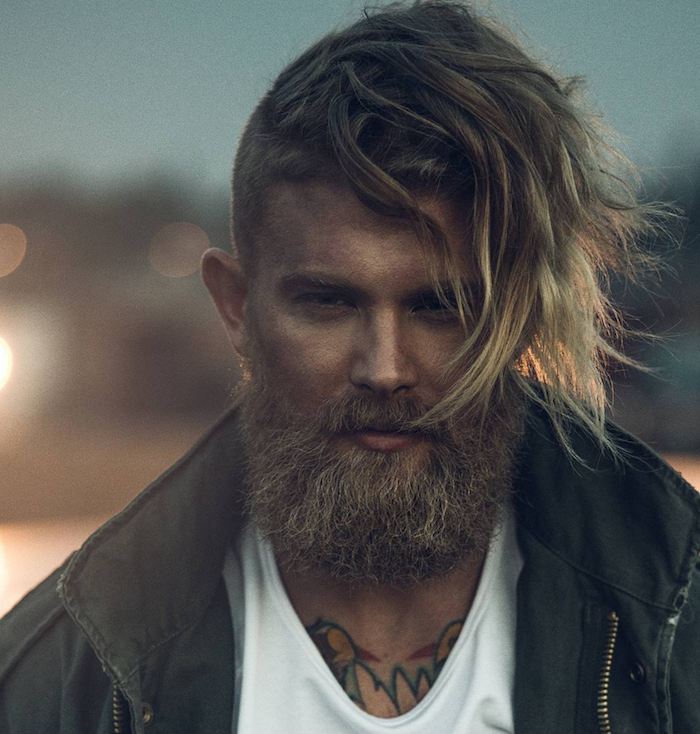 Barbe Longue - Des Centimètres Et Des Sentiments | Coiffure Undercut encequiconcerne Coupe Viking Homme Court