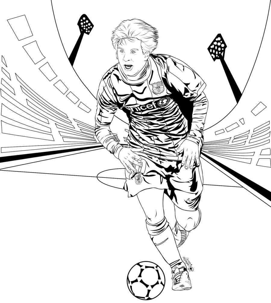 Barcelona Coloring Pages At Getcolorings | Free Printable Colorings concernant Coloriage Haaland