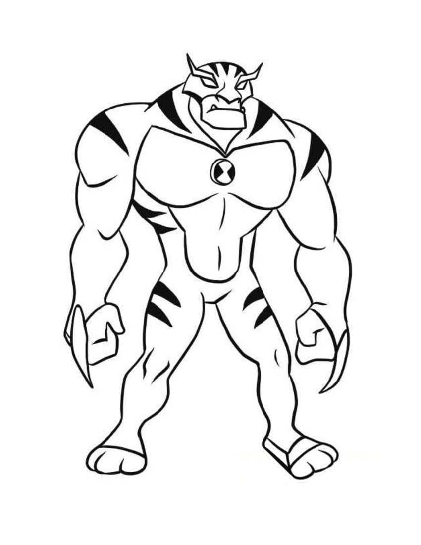 Ben 10 Coloring Pages. Download Or Print For Free, 130 Images tout Coloriages Ben 10